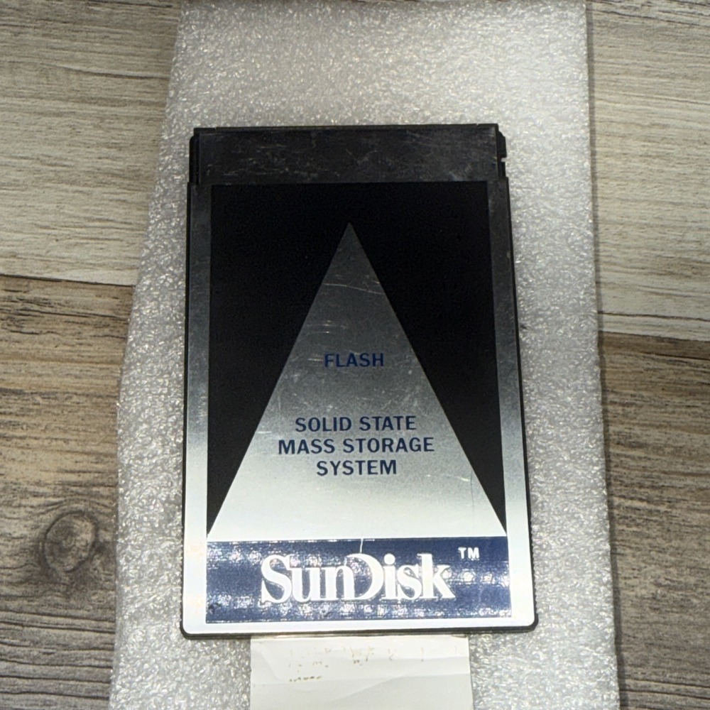Vintage Sundisk Feprom 2.5 Mb Flash Solid State Mass Storage System